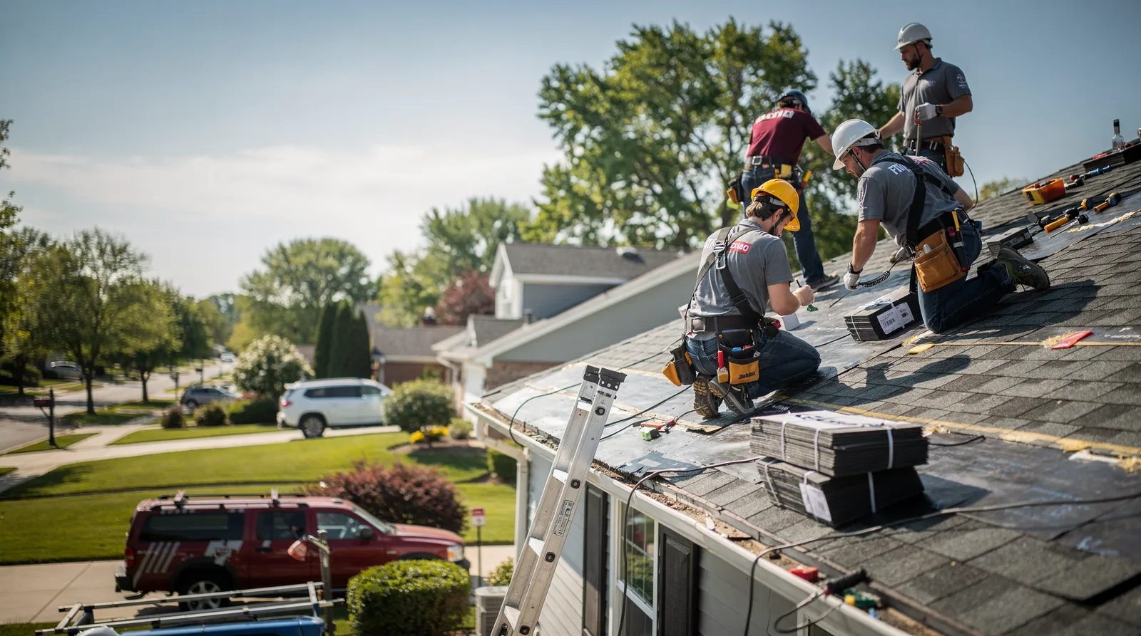Roof Repair in Broughton, IL around you